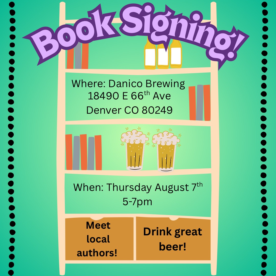 Book signing at Danico Brewery on August 7th 2025 from 5-7pm